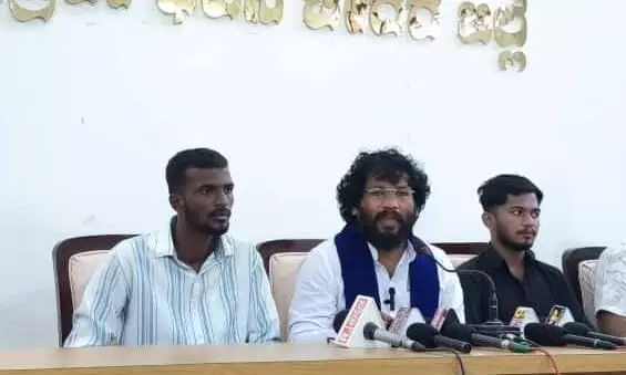 ಸಚಿವ ಪ್ರಿಯಾಂಕ್ ಖರ್ಗೆ ಅವರಿಗೆ ಬೆದರಿಕೆ ಹಾಕಿದನ್ನು ನಾವು ಖಂಡಿಸುತ್ತೇವೆ : ವಿಷ್ಣುವರ್ಧನ್ ವಾಲ್ದೊಡ್ಡಿ