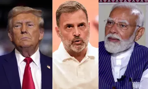 ಮೋದಿಗೆ ಟ್ರಂಪ್ ಬಗ್ಗೆ ಭಯ : ರಷ್ಯಾದಿಂದ ಭಾರತ ತೈಲ ಖರೀದಿ ನಿಲ್ಲಿಸುವ ಕುರಿತು ಅಮೆರಿಕ ಅಧ್ಯಕ್ಷರ ಹೇಳಿಕೆ ಬೆನ್ನಲ್ಲೆ ರಾಹುಲ್ ಗಾಂಧಿ ಟೀಕೆ