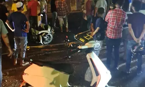 ಭಟ್ಕಳ: ಲಾರಿ ಢಿಕ್ಕಿ; ಸ್ಕೂಟರ್ ಸವಾರ ಮೃತ್ಯು