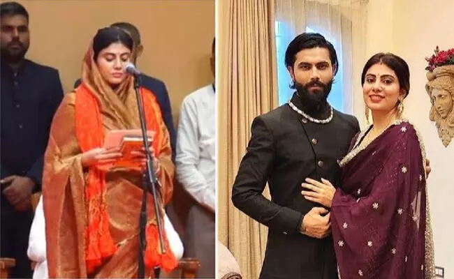 ಗುಜರಾತ್ | ಕಾಂಗ್ರೆಸ್ ಕುಟುಂಬದಿಂದ ಬಂದ ರಿವಾಬಾ ಬಿಜೆಪಿ ಸರ್ಕಾರದಲ್ಲಿ ಸಚಿವೆ