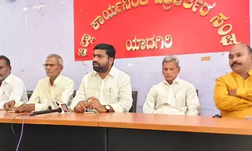 ಯಾದಗಿರಿ | ಸಚಿವ‌ ಖರ್ಗೆ ತಂಟೆಗೆ ಬಂದರೆ ಬೀದಿಗಿಳಿದು ಹೋರಾಟ: ಜಿಲ್ಲಾ ಕಾಂಗ್ರೆಸ್ ಅಧ್ಯಕ್ಷ ಬಸರೆಡ್ಡಿ ಅನಪುರ ಎಚ್ಚರಿಕೆ