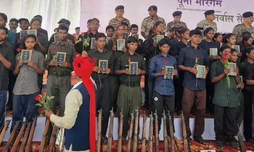 ಚತ್ತೀಸ್‌ಗಢ: 208 ಮಾವೋವಾದಿಗಳು ಶರಣಾಗತ