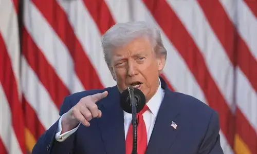 ಹಿಂಸಾಚಾರ ಮುಂದುವರಿದರೆ ಹಮಾಸ್ ನಾಶಪಡಿಸದೆ ಬೇರೆ ಆಯ್ಕೆಯಿಲ್ಲ: ಟ್ರಂಪ್ ಎಚ್ಚರಿಕೆ