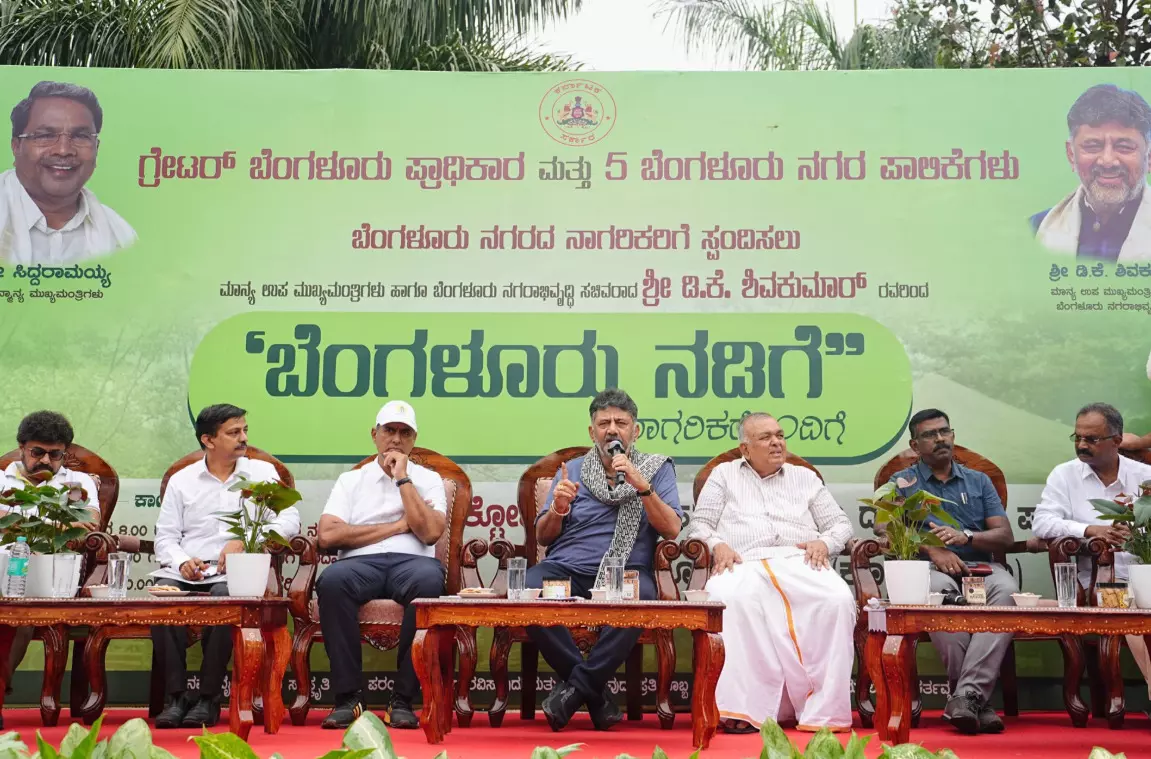 ಬೆಂಗಳೂರು ಅಭಿವೃದ್ಧಿಗೆ 1.04 ಲಕ್ಷ ಕೋಟಿ ಮೊತ್ತದ ಯೋಜನೆ : ಡಿಸಿಎಂ ಡಿ.ಕೆ.ಶಿವಕುಮಾರ್