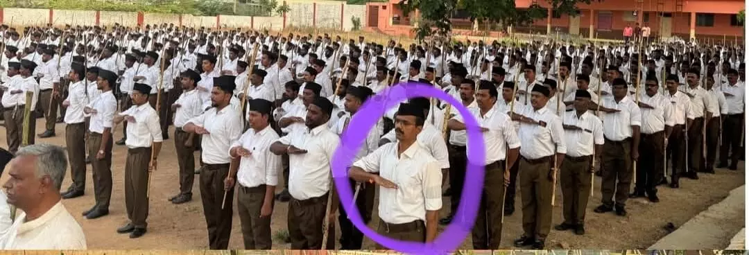 ಕಲಬುರಗಿ | ಸೇಡಂ ಪಥ ಸಂಚಲನದಲ್ಲಿ ಪಾಲ್ಗೊಂಡ ಸರಕಾರಿ ಆಸ್ಪತ್ರೆಯ ವೈದ್ಯಾಧಿಕಾರಿ