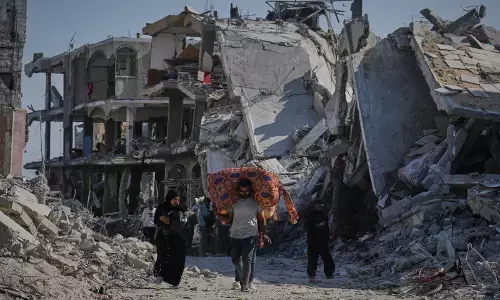 ಕದನ ವಿರಾಮ ಉಲ್ಲಂಘನೆ | ಗಾಝಾಗೆ ನೆರವು ಸಾಗಾಟ ನಿರ್ಬಂಧಿಸಿದ ಇಸ್ರೇಲ್ : ವರದಿ