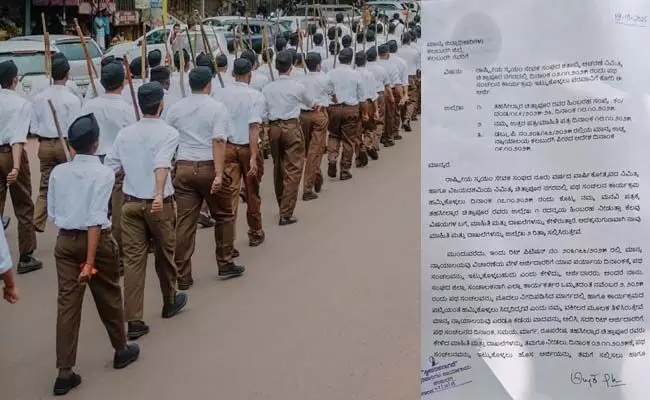 ಕಲಬುರಗಿ: ನ.2ರಂದು ಪಥಸಂಚಲನಕ್ಕೆ ಅನುಮತಿ ಕೋರಿ ಜಿಲ್ಲಾಧಿಕಾರಿಗೆ ಮನವಿ ಸಲ್ಲಿಸಿದ ಆರೆಸ್ಸೆಸ್ ಕಲಬುರಗಿ: ನ.2ರಂದು ಪಥಸಂಚಲನಕ್ಕೆ ಅನುಮತಿ ಕೋರಿ ಜಿಲ್ಲಾಧಿಕಾರಿಗೆ ಮನವಿ ಸಲ್ಲಿಸಿದ ಆರೆಸ್ಸೆಸ್