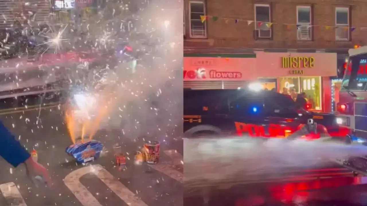 ಅಮೆರಿಕ | ನ್ಯೂಜೆರ್ಸಿಯಲ್ಲಿ ದೀಪಾವಳಿ ಆಚರಣೆ ತಡೆದ ಪೊಲೀಸರು : ವೀಡಿಯೊ ವೈರಲ್