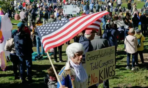 ಟ್ರಂಪ್ ವಿರುದ್ಧ ಅಮೆರಿಕದಾದ್ಯಂತ “ನೋ ಕಿಂಗ್” ಬೃಹತ್ ಪ್ರತಿಭಟನೆಗಳು