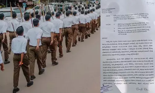 ಕಲಬುರಗಿ: ನ.2ರಂದು ಪಥಸಂಚಲನಕ್ಕೆ ಅನುಮತಿ ಕೋರಿ ಜಿಲ್ಲಾಧಿಕಾರಿಗೆ ಮನವಿ ಸಲ್ಲಿಸಿದ ಆರೆಸ್ಸೆಸ್