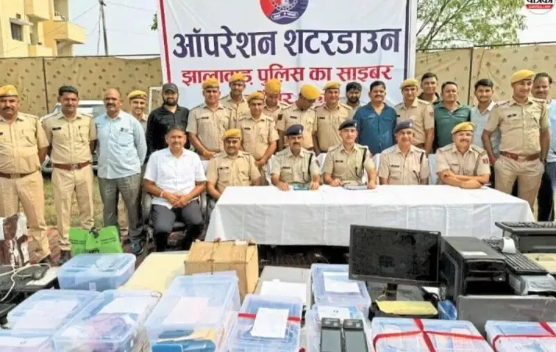 ಸರಕಾರಿ ಯೋಜನೆಗಳ ಫಲಾನುಭವಿಗಳನ್ನು ವಂಚಿಸಿದ್ದ ಬೃಹತ್ ಸೈಬರ್ ಅಪರಾಧ ಜಾಲ ಭೇದಿಸಿದ ರಾಜಸ್ಥಾನ ಪೋಲಿಸರು ಸರಕಾರಿ ಯೋಜನೆಗಳ ಫಲಾನುಭವಿಗಳನ್ನು ವಂಚಿಸಿದ್ದ ಬೃಹತ್ ಸೈಬರ್ ಅಪರಾಧ ಜಾಲ ಭೇದಿಸಿದ ರಾಜಸ್ಥಾನ ಪೋಲಿಸರು