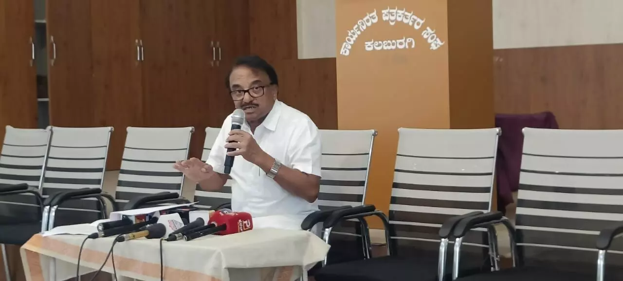 ಎಸೆಸೆಲ್ಸಿ, ದ್ವಿತೀಯ ಪಿಯುಸಿ ತೇರ್ಗಡೆಗೆ ಶೇ.33ಕ್ಕೆ ಅಂಕ ನಿಗದಿ ಸ್ವಾಗತಾರ್ಹ : ಶಶೀಲ್ ಜಿ.ನಮೋಶಿ ಎಸೆಸೆಲ್ಸಿ, ದ್ವಿತೀಯ ಪಿಯುಸಿ ತೇರ್ಗಡೆಗೆ ಶೇ.33ಕ್ಕೆ ಅಂಕ ನಿಗದಿ ಸ್ವಾಗತಾರ್ಹ : ಶಶೀಲ್ ಜಿ.ನಮೋಶಿ