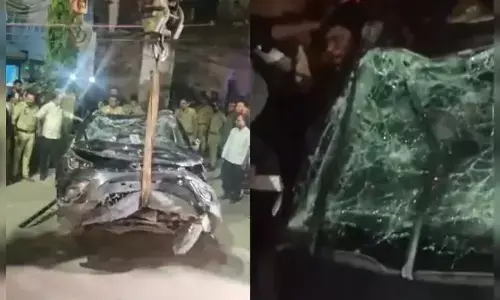 ಉತ್ತರ ಪ್ರದೇಶ | ರಸ್ತೆಬದಿ ನಿಂತಿದ್ದ ಪಾದಚಾರಿಗಳ ಮೇಲೆ ಹರಿದ ಕಾರು : ಐವರು ಮೃತ್ಯು