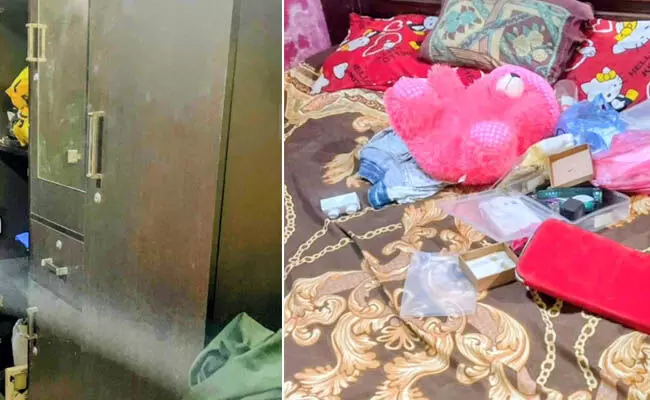 ಕುಂಬಳೆ : ಮನೆಗೆ ನುಗ್ಗಿ ಚಿನ್ನಾಭರಣ ಕಳ್ಳತನ ಕುಂಬಳೆ : ಮನೆಗೆ ನುಗ್ಗಿ ಚಿನ್ನಾಭರಣ ಕಳ್ಳತನ