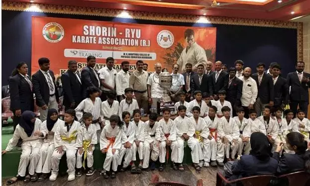 ರಾಷ್ಟ್ರಮಟ್ಟದ ಕರಾಟೆ ಪಂದ್ಯಾಟ: ಬಂಟ್ವಾಳದ ಡೈಮಂಡ್ ಇಂಟರ್‌ ನ್ಯಾಷನಲ್ ಸ್ಕೂಲ್ ಚಾಂಪಿಯನ್