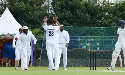 ರಣಜಿ | ಗೋವಾ ವಿರುದ್ಧ ಕರ್ನಾಟಕ ಬಿಗಿ ಹಿಡಿತ