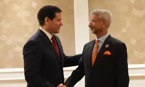 ಜೈಶಂಕರ್- ಅಮೆರಿಕದ ವಿದೇಶಾಂಗ ಕಾರ್ಯದರ್ಶಿ ಮಾರ್ಕೋ ರೂಬಿಯೊ ಮಾತುಕತೆ