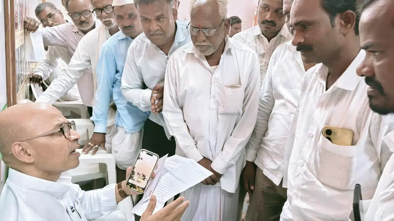 ಸಾರ್ವಜನಿಕರ ಅಹವಾಲು ಸ್ವೀಕರಿಸಿದ ಸಚಿವ ಡಾ. ಶರಣಪ್ರಕಾಶ ಪಾಟೀಲ್