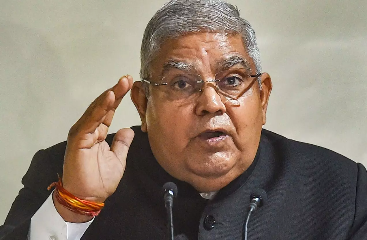 100 ದಿನಗಳಿಂದ ಮಾಜಿ ಉಪರಾಷ್ಟ್ರಪತಿ ಜಗದೀಪ್ ಧನಕರ್ ಮೌನವಾಗಿದ್ದಾರೆ : ಕಾಂಗ್ರೆಸ್ 100 ದಿನಗಳಿಂದ ಮಾಜಿ ಉಪರಾಷ್ಟ್ರಪತಿ ಜಗದೀಪ್ ಧನಕರ್ ಮೌನವಾಗಿದ್ದಾರೆ : ಕಾಂಗ್ರೆಸ್