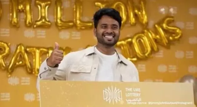 ಯುಎಇ ಲಾಟರಿಯಲ್ಲಿ 240 ಕೋಟಿ ರೂ. ಗೆದ್ದ ಭಾರತೀಯ; ಭಾರತದಲ್ಲಿ ಹೂಡಿಕೆ ಮಾಡಬೇಡಿ, ತೆರಿಗೆ ಹೆಚ್ಚಿದೆ ಎಂದು ಸಲಹೆ ನೀಡಿದ ಜನರು!