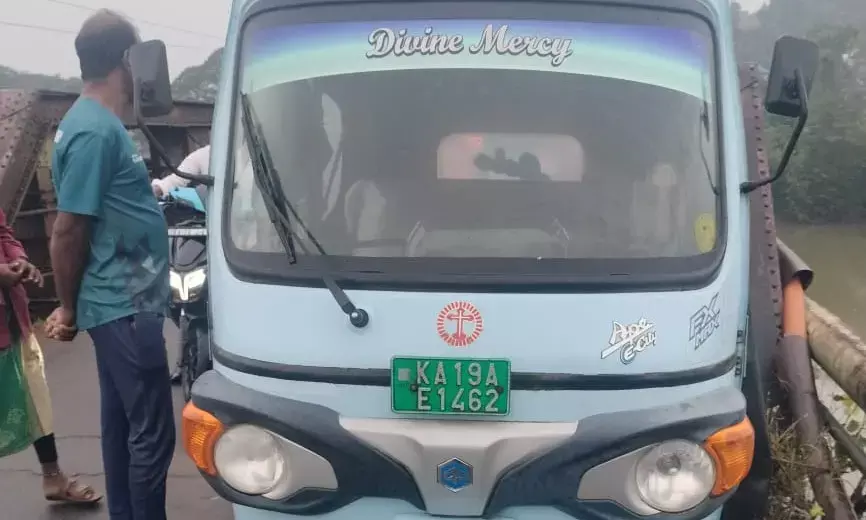ಪಾಣೆಮಂಗಳೂರು: ಸೇತುವೆ ಮೇಲೆ ರಿಕ್ಷಾ ನಿಲ್ಲಿಸಿ ಚಾಲಕ ನಾಪತ್ತೆ