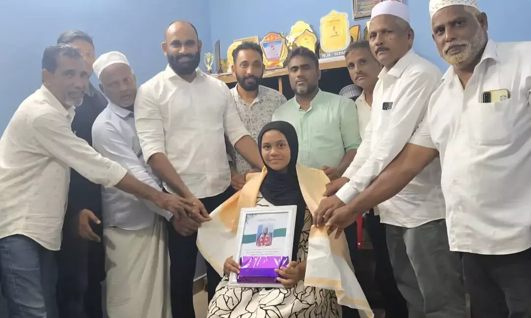 ಉಳ್ಳಾಲ: ʼವುಶುʼ ಸ್ಪರ್ಧೆಯಲ್ಲಿ ಪ್ರಥಮ ಸ್ಥಾನ ಪಡೆದ ರಂಶೀನಗೆ ಸನ್ಮಾನ