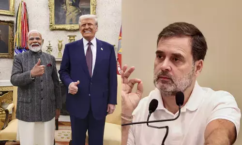 ಧೈರ್ಯದಿಂದ ಪ್ರತಿಕ್ರಿಯಿಸಿ : ಭಾರತ-ಪಾಕ್ ನಡುವಿನ ಸಂಘರ್ಷ ನಿಲ್ಲಿಸಿದ್ದು ನಾನೇ ಎಂದು ಟ್ರಂಪ್ ಪುನರುಚ್ಚರಿಸಿದ ಬೆನ್ನಲ್ಲೆ ಮೋದಿಗೆ ರಾಹುಲ್ ಗಾಂಧಿ ಆಗ್ರಹ