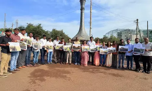 ಬೀದರ್ | ರೋಟರಿ ಕ್ಲಬ್ ಸಿಲ್ವರ್ ಸ್ಟಾರ್ ವತಿಯಿಂದ ಬಿದರಿ ವೃತ್ತ ಸುಂದರಿಕರಣಕ್ಕೆ ಚಾಲನೆ