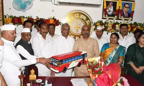 ಕಲಬುರಗಿ | ಕಲ್ಯಾಣ ಕರ್ನಾಟಕ ರಸ್ತೆ ಸಾರಿಗೆ ನಿಗಮದ ಅಧ್ಯಕ್ಷರಾಗಿ ಅರುಣಕುಮಾರ ಪಾಟೀಲ್‌ ಅಧಿಕಾರ ಸ್ವೀಕಾರ