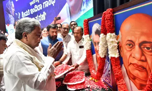 ಇಂದಿರಾ ಗಾಂಧಿ ಆದರ್ಶಗಳನ್ನು ಪಾಲಿಸುವುದೇ ಅವರಿಗೆ ಸಲ್ಲಿಸುವ ಗೌರವ : ಸಿಎಂ ಸಿದ್ದರಾಮಯ್ಯ