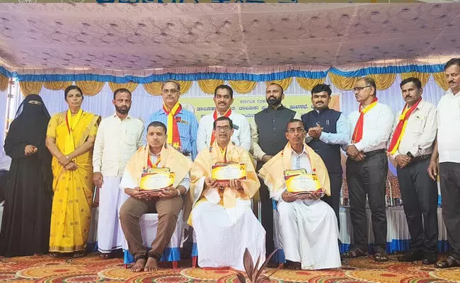 ಕನ್ನಡ ಭಾಷೆಯನ್ನು ಉಳಿಸಿ ಬೆಳೆಸುವುದು ಪ್ರತಿಯೊಬ್ಬ ಕನ್ನಡಿಗನ ಕರ್ತವ್ಯ : ತಹಶೀಲ್ದಾರ್‌ ನಾಗೇಂದ್ರ ಕೋಳಶೆಟ್ಟಿ