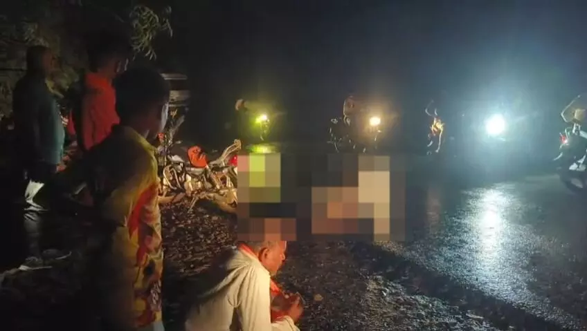 ವಿಜಯಪುರ | ಟ್ಯಾಂಕರ್ ವಾಹನಕ್ಕೆ ಬೈಕ್ ಢಿಕ್ಕಿ; ಸವಾರ ಮೃತ್ಯು ವಿಜಯಪುರ | ಟ್ಯಾಂಕರ್ ವಾಹನಕ್ಕೆ ಬೈಕ್ ಢಿಕ್ಕಿ; ಸವಾರ ಮೃತ್ಯು