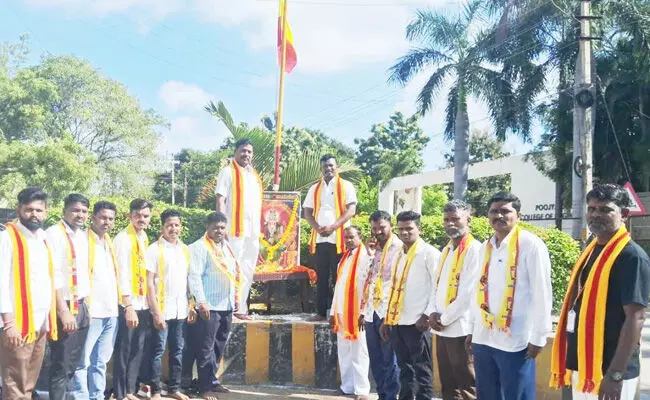 ಕಲಬುರಗಿ | ಕರುನಾಡ ವಿಜಯ ಸೇನೆ ವತಿಯಿಂದ 70ನೇ ಕನ್ನಡ ರಾಜ್ಯೋತ್ಸವ ಆಚರಣೆ