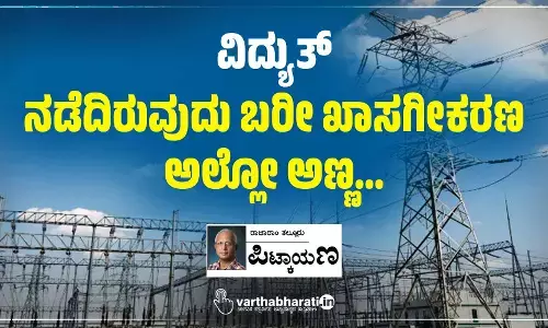 ವಿದ್ಯುತ್: ನಡೆದಿರುವುದು ಬರೀ ಖಾಸಗೀಕರಣ ಅಲ್ಲೋ ಅಣ್ಣ...
