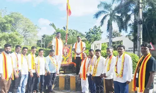 ಕಲಬುರಗಿ | ಕರುನಾಡ ವಿಜಯ ಸೇನೆ ವತಿಯಿಂದ 70ನೇ ಕನ್ನಡ ರಾಜ್ಯೋತ್ಸವ ಆಚರಣೆ