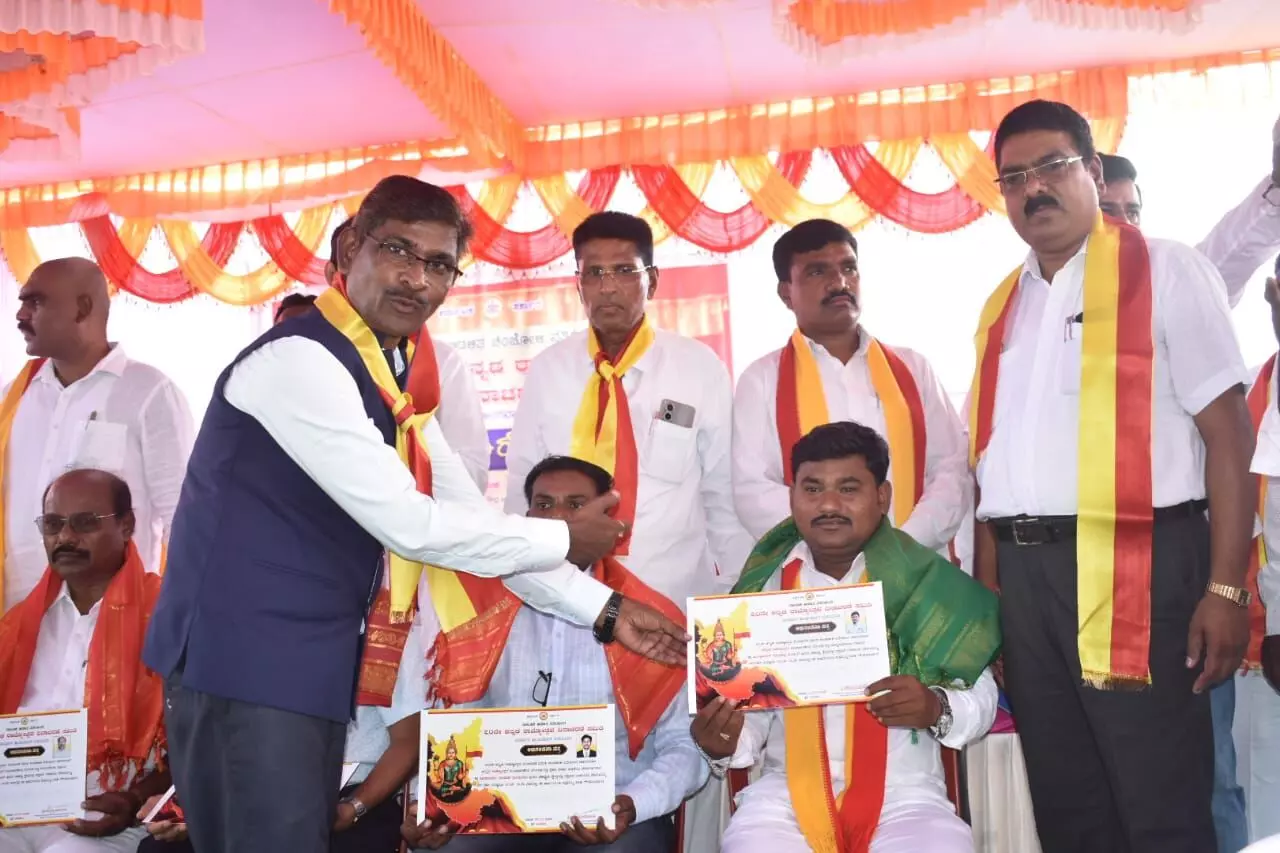 ಚಿಂಚೋಳಿ | ಯಲ್ಲಾಲಿಂಗ ದಂಡಿನ್‍ಗೆ ರಾಜ್ಯೋತ್ಸವ ಪ್ರಶಸ್ತಿ ಪ್ರದಾನ