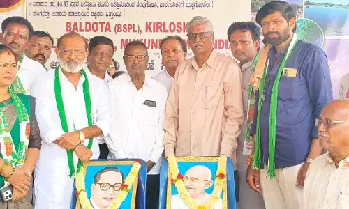 ಕೊಪ್ಪಳ | ಬಲ್ದೋಟ ಕಾರ್ಖಾನೆ ಸ್ಥಾಪನೆ ರದ್ದು ಮಾಡಲು ರಾಜ್ಯ ಸರಕಾರಕ್ಕೆ ಸಾಧ್ಯ: ಸಿ.ವಿ.ಚಂದ್ರಶೇಖರ್