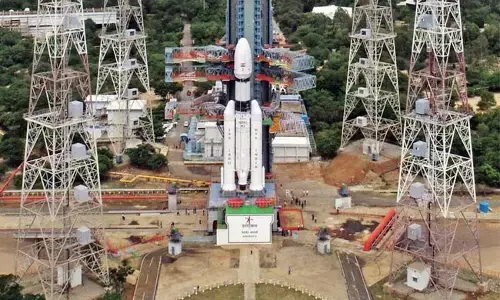 ಇಸ್ರೊಗೆ ಚಾರಿತ್ರಿಕ ಸಾಧನೆ: ಕಕ್ಷೆ ಸೇರಿದ 4.4 ಟನ್‌ ಭಾರದ ಉಪಗ್ರಹ ʼಬಾಹುಬಲಿʼ