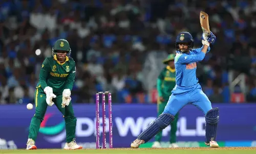 ಮಹಿಳೆಯರ ವಿಶ್ವಕಪ್ | ದಕ್ಷಿಣ ಆಫ್ರಿಕಾಗೆ 299ರ ಗುರಿ ನೀಡಿದ ಭಾರತ