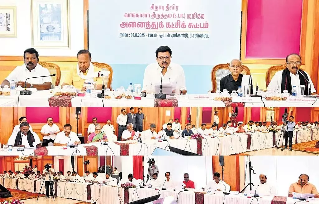 ಎಸ್ಐಆರ್ ವಿರುದ್ಧ ಸುಪ್ರೀಂ ಕೋರ್ಟ್ ಮೆಟ್ಟಿಲೇರಲು ನಿರ್ಧರಿಸಿದ ಇಂಡಿಯಾ ಒಕ್ಕೂಟದ 49 ಪಕ್ಷಗಳು