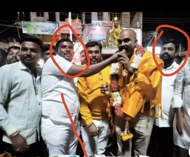 ಯಾದಗಿರಿ | ರೌಡಿ ಶೀಟರ್‌ಗಳ ಜೊತೆ ಹುಟ್ಟುಹಬ್ಬ ಆಚರಣೆ ಆರೋಪ : ಸಿಪಿಐ ಉಮೇಶ್ ವಿರುದ್ಧ ಕ್ರಮಕ್ಕೆ ದಲಿತ ಸಂಘಟನೆಗಳಿಂದ ಒತ್ತಾಯ