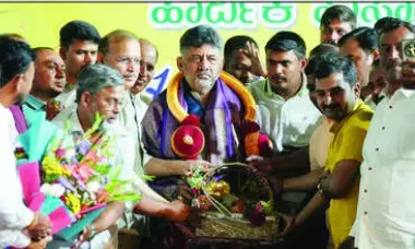 ಬಿಹಾರದ ಅಭಿವೃದ್ಧಿಗಾಗಿ ಮಹಾಘಟಬಂಧನ್ ಗೆ ಮತ ನೀಡಿ: ಡಿ.ಕೆ.ಶಿವಕುಮಾರ್