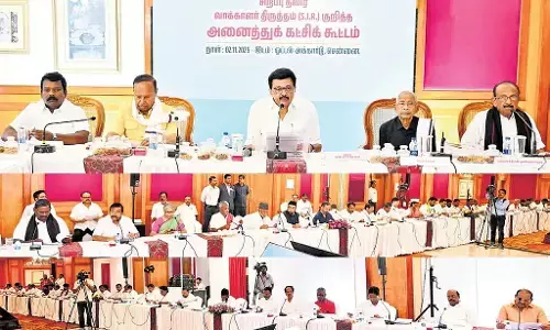 ಎಸ್ಐಆರ್ ವಿರುದ್ಧ ಸುಪ್ರೀಂ ಕೋರ್ಟ್ ಮೆಟ್ಟಿಲೇರಲು ನಿರ್ಧರಿಸಿದ ಇಂಡಿಯಾ ಒಕ್ಕೂಟದ 49 ಪಕ್ಷಗಳು