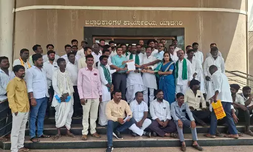 ಯಾದಗಿರಿ | ಮಳೆ ಹಾನಿ ಪರಿಹಾರ ನೀಡದಿದ್ದರೆ ತೀವ್ರ ಹೋರಾಟ :  ಹಣುಮೇಗೌಡ ಬೀರನಕಲ್