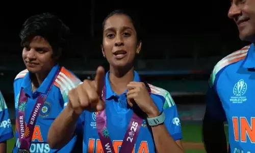 ವಿಶ್ವಕಪ್‌ ಗೆದ್ದ ನಂತರ ತಂಡದ ಗೀತೆ ಬಹಿರಂಗಪಡಿಸಿದ ಜೆಮಿಮಾ ರೊಡ್ರಿಗಸ್