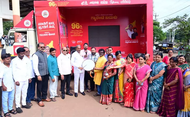 ಬೀದರ್ | ʼಕಲಾಜಾಥಾಗೆ ಅಮೃತರಾವ್ ಚಿಮಕೋಡೆ ಅವರಿಂದ ಚಾಲನೆ