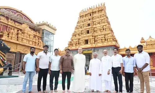 ನೇಪಾಳದ ಡೆಪ್ಯುಟಿ ರಾಯಭಾರಿ ಫಾ.ಆ್ಯಂಡ್ರಿಯಾ ಫಾನ್ರಿಯಾ ಕುದ್ರೋಳಿ ಕ್ಷೇತ್ರಕ್ಕೆ ಭೇಟಿ