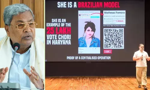 ಚುನಾವಣಾ ಆಯೋಗವೇ ಕೇಂದ್ರ ಸರಕಾರದ ಜೊತೆಗೂಡಿ ಪ್ರಜಾತಂತ್ರ ವ್ಯವಸ್ಥೆಯ ಕತ್ತು ಹಿಸುಕುತ್ತಿದೆ: ಸಿದ್ದರಾಮಯ್ಯ