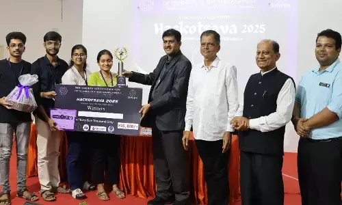 ರಾಷ್ಟ್ರಮಟ್ಟದ ಹ್ಯಾಕೋತ್ಸವ ಸ್ಪರ್ಧೆ: ಮೈಸೂರಿನ ಜೆಎಸ್‌ಎಸ್‌ಗೆ ಪ್ರಶಸ್ತಿ