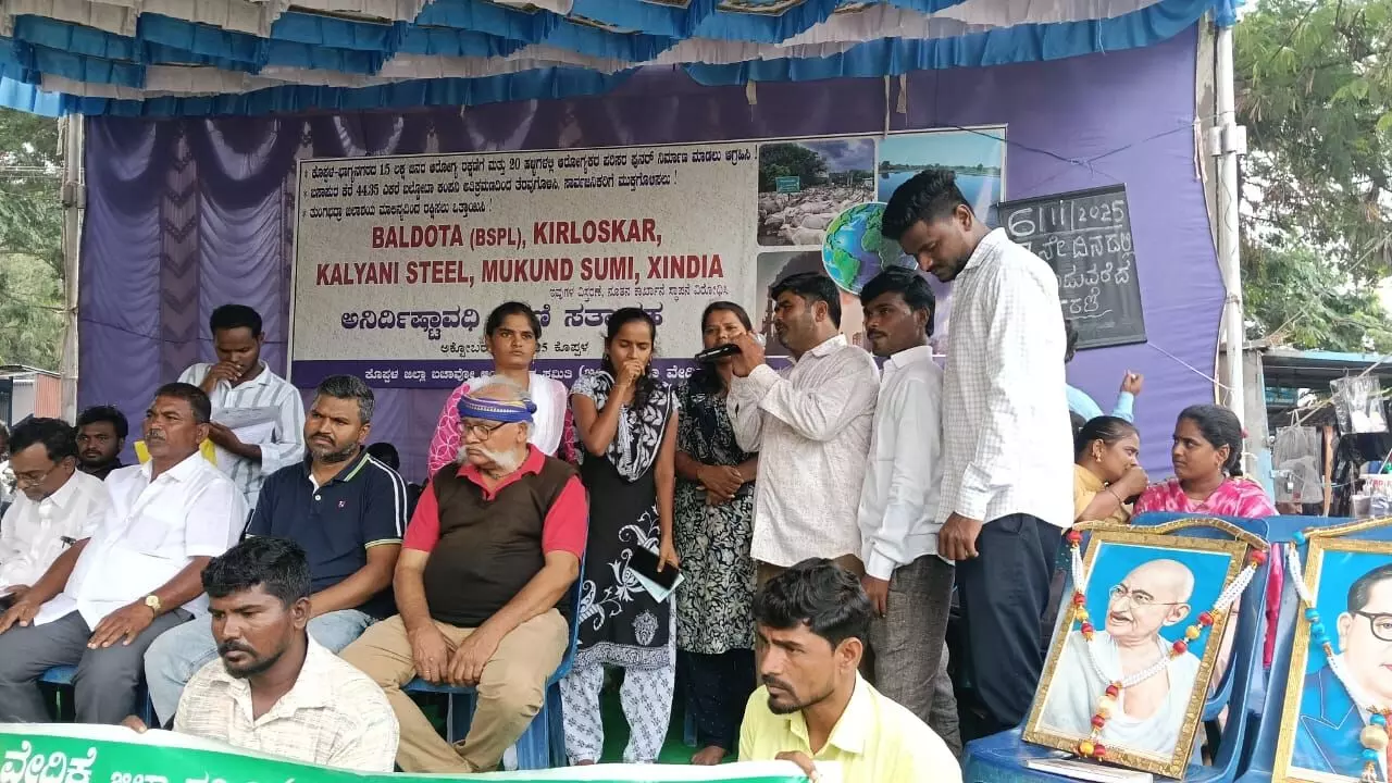 ಕೊಪ್ಪಳ  | ಜನರ ತಾಳ್ಮೆ ಕಟ್ಟೆಯೊಡೆಯುವ ಮುಂಚೆ ಎಚ್ಚೆತ್ತುಕೊಳ್ಳಿ : ಕರಿಯಪ್ಪ ಗುಡಿಮನಿ